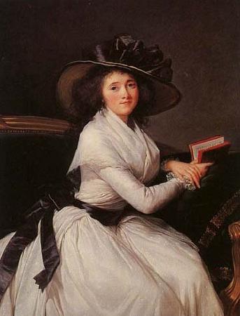 eisabeth Vige-Lebrun Portrait of Marie-Charlotte Bontemps oil painting image